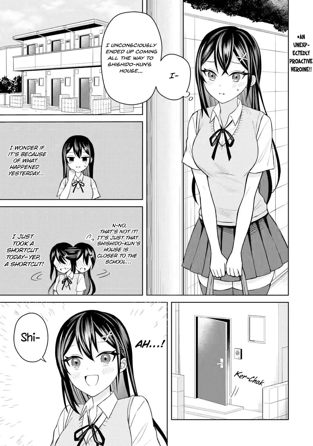 I was Reincarnated as the Scumbag from a Netorare Manga, But the Heroine is Coming on to Me, Chapter 4 image 01